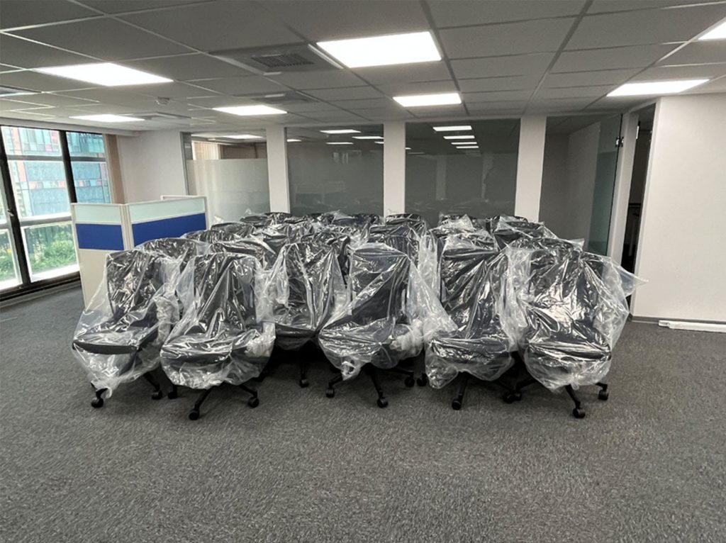 電腦椅出貨前準備