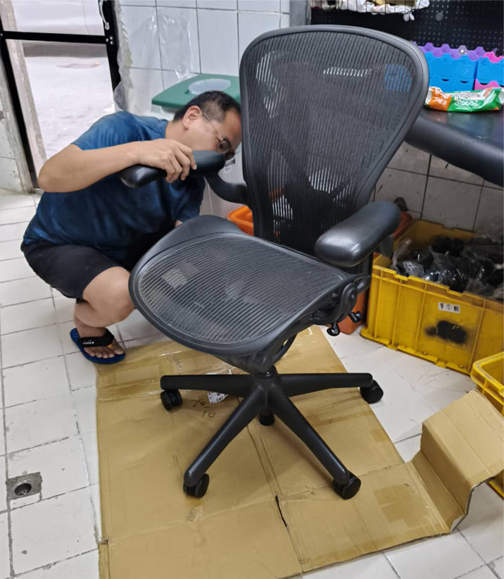 Herman miller 氣壓棒更換